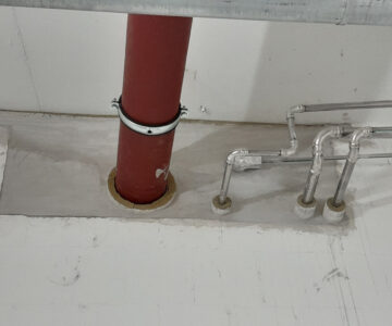 Rohrschottung Mörtel